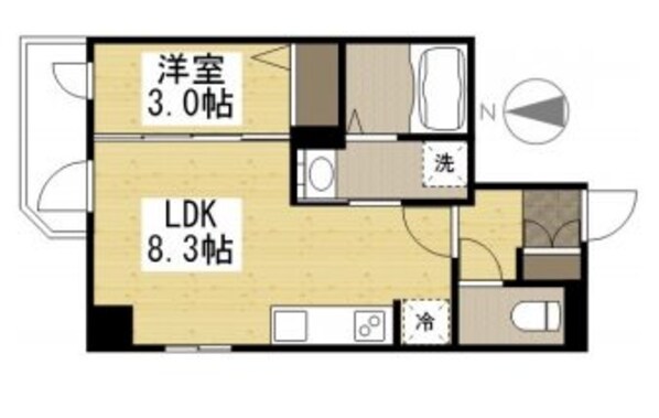 幸町JNビルの物件間取画像